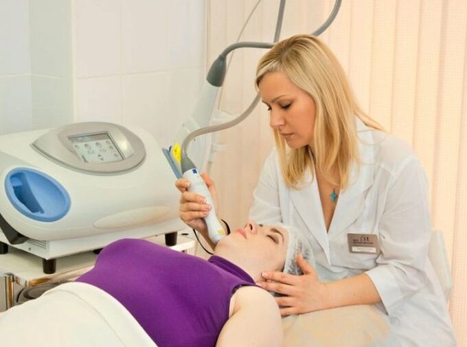 Procedimento de rejuvenescimento a laser